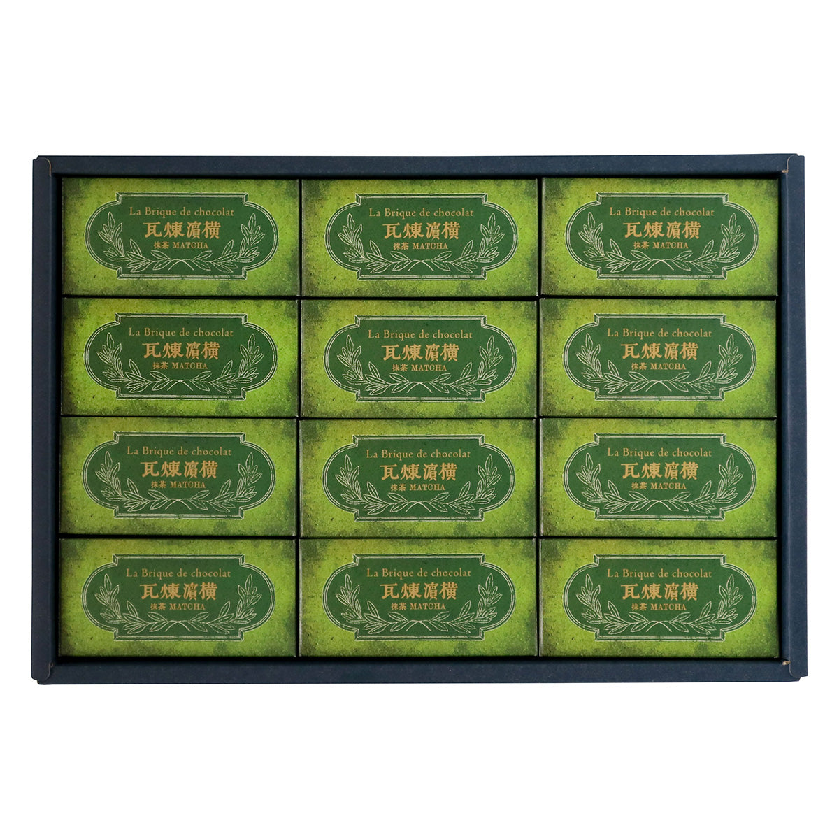 横濱煉瓦 抹茶 12個入 – 霧笛楼オンラインショップ