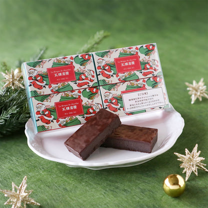 2025 クリスマスパッケージ 横濱煉瓦 クリアケース入4個