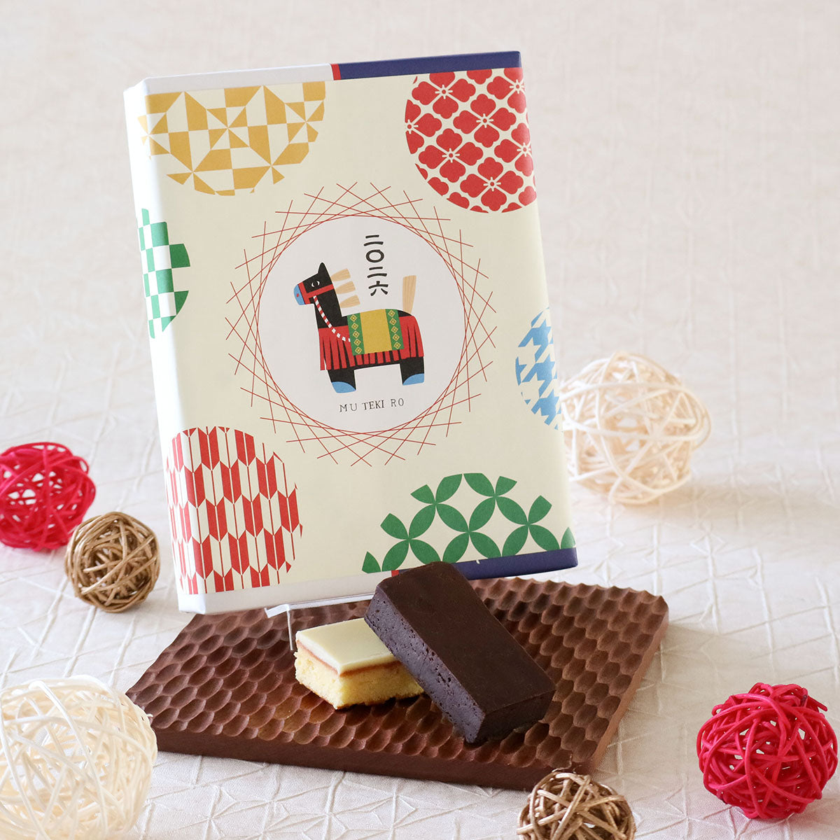 2026干支掛紙付き 横濱煉瓦アソート 6個入