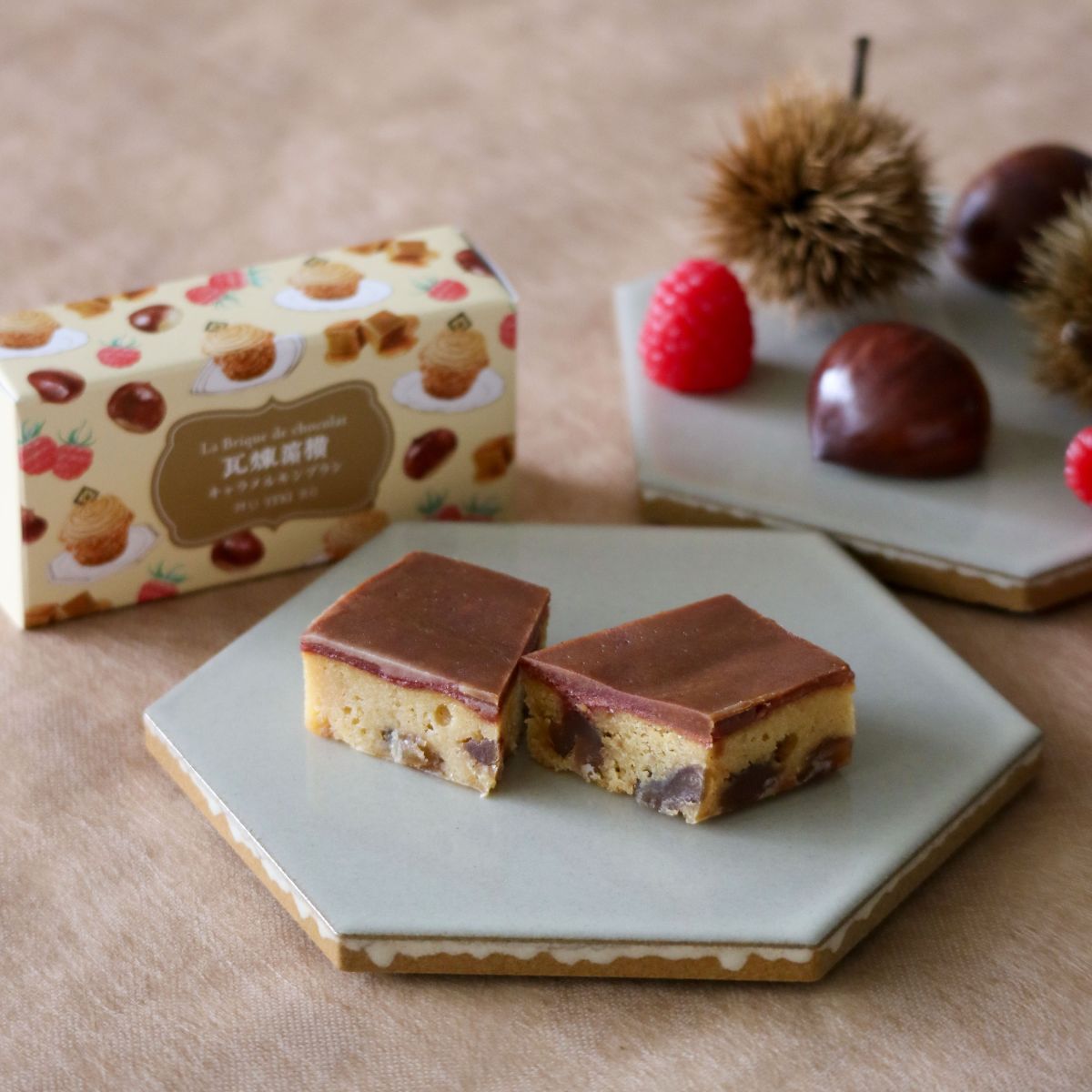 横濱煉瓦 キャラメルモンブラン 4個 – 霧笛楼オンラインショップ