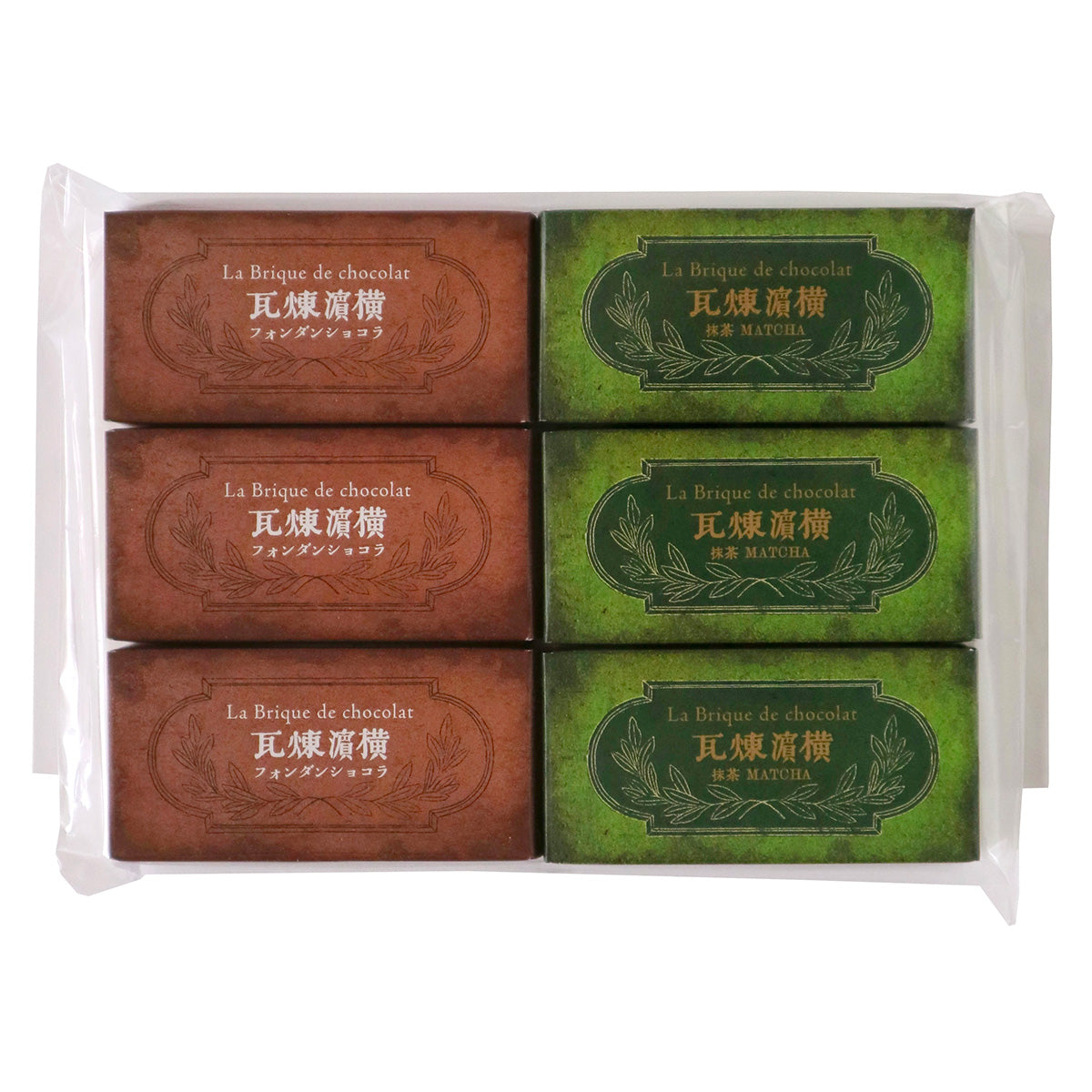 抹茶RYUOEN 3個セット 送料込】 抹茶・煉瓦堪能セット＜ご自宅用おすすめ品＞ – 霧笛楼